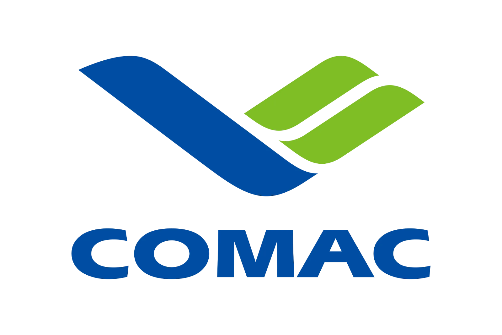 COMAC Blue and Green Logo Free PNG