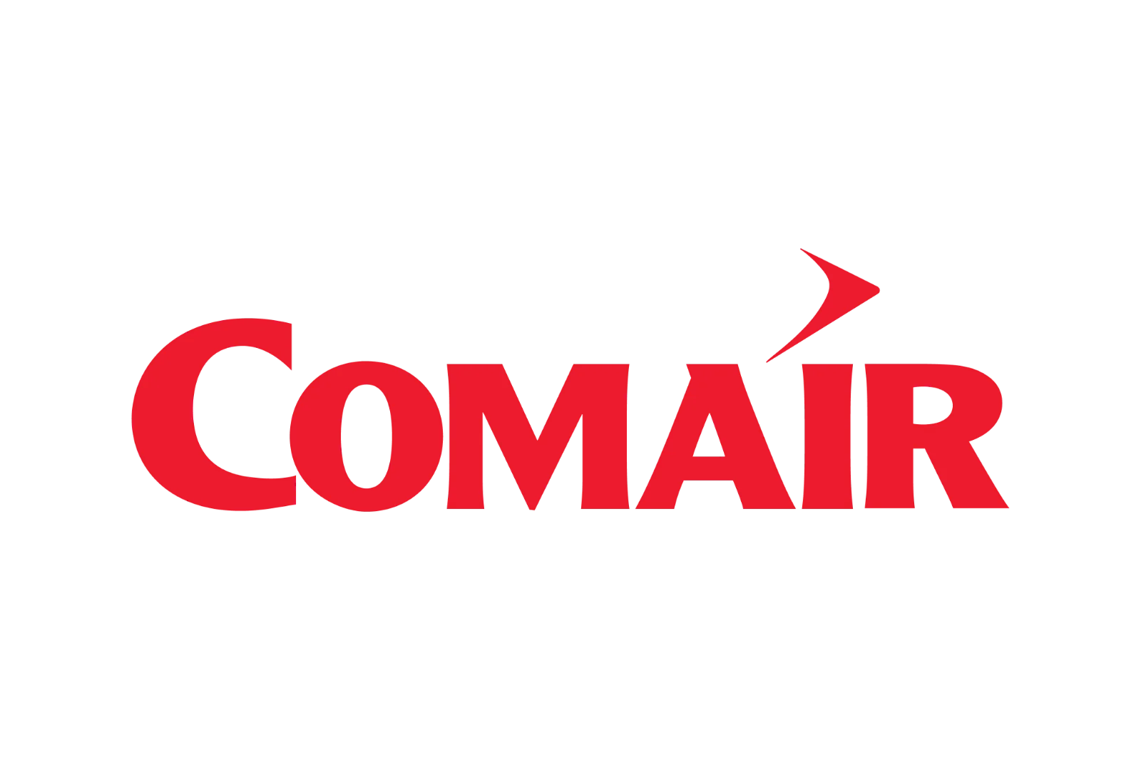 Comair Red Wordmark Logo Free PNG