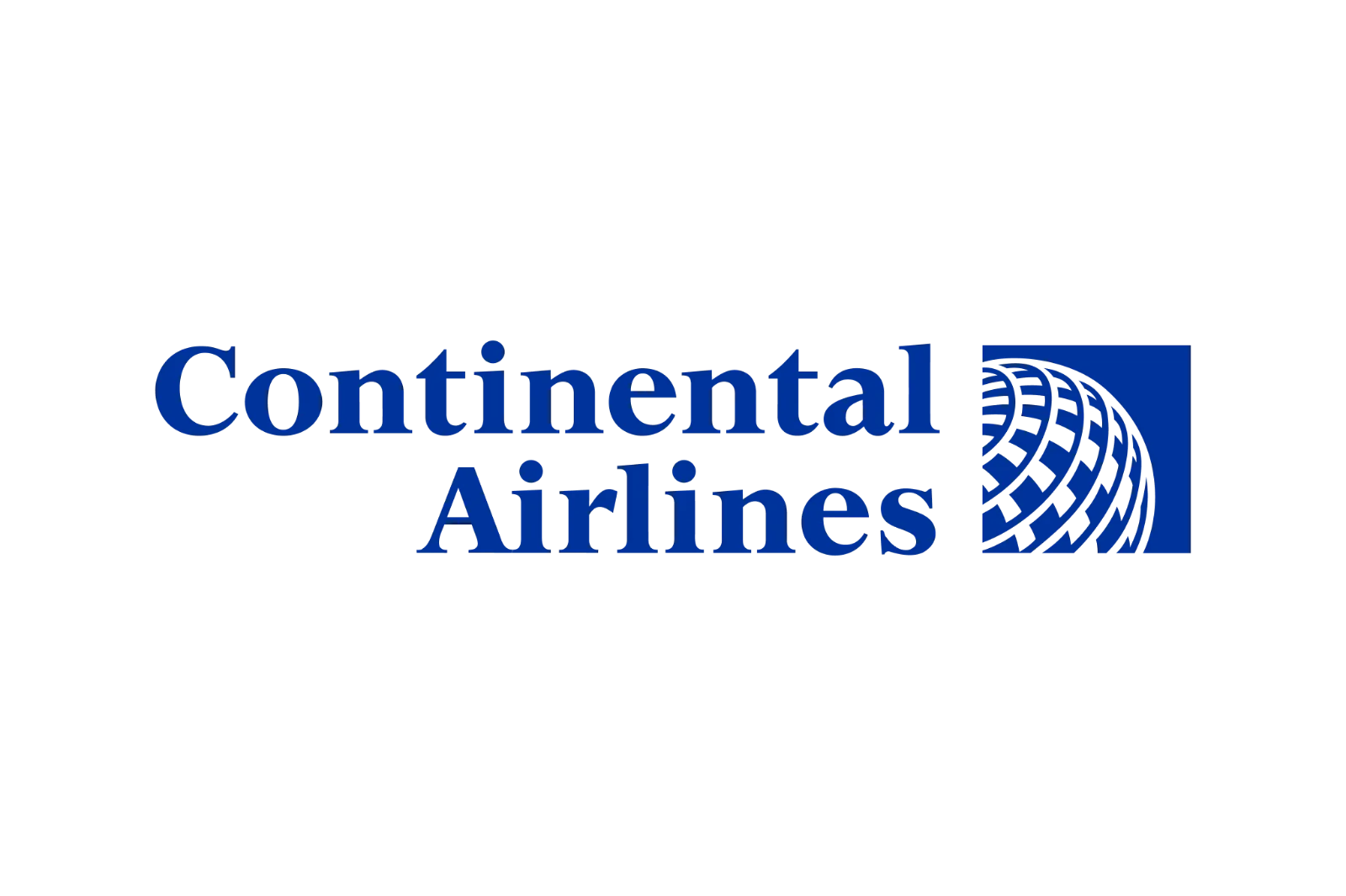 Continental Airlines Blue Logo Free PNG