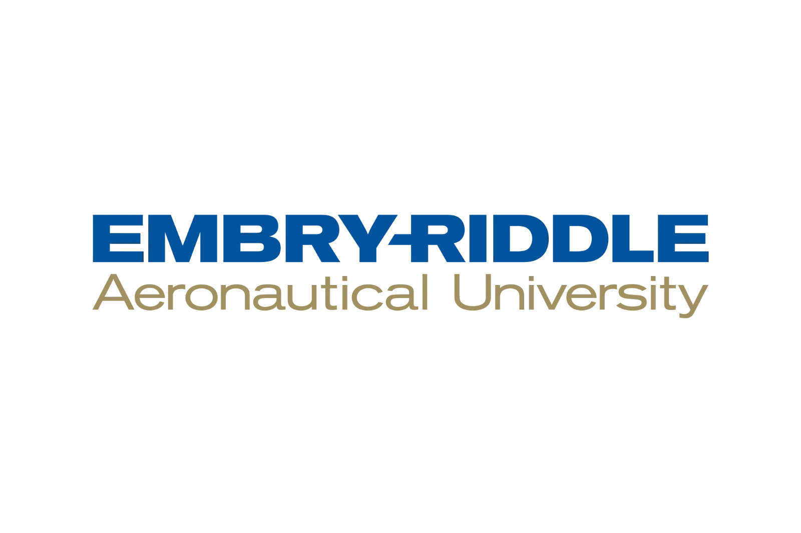 Embry-Riddle Aeronautical University Wordmark Free PNG