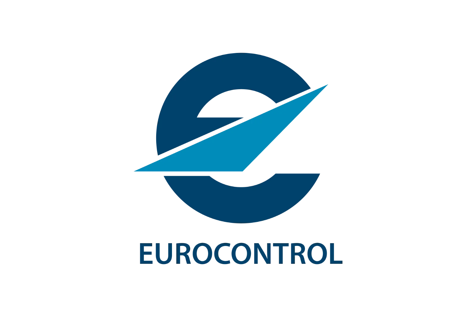 EUROCONTROL Logo with Blue Emblem Free PNG