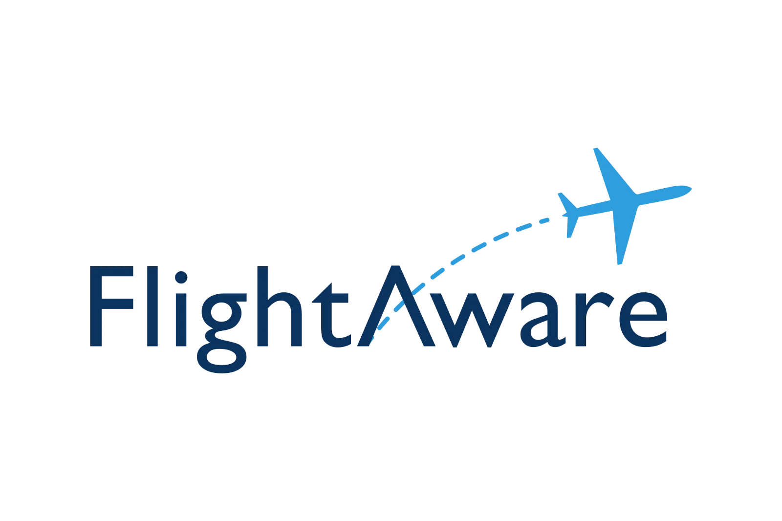 FlightAware Airplane Tracking Logo Free PNG