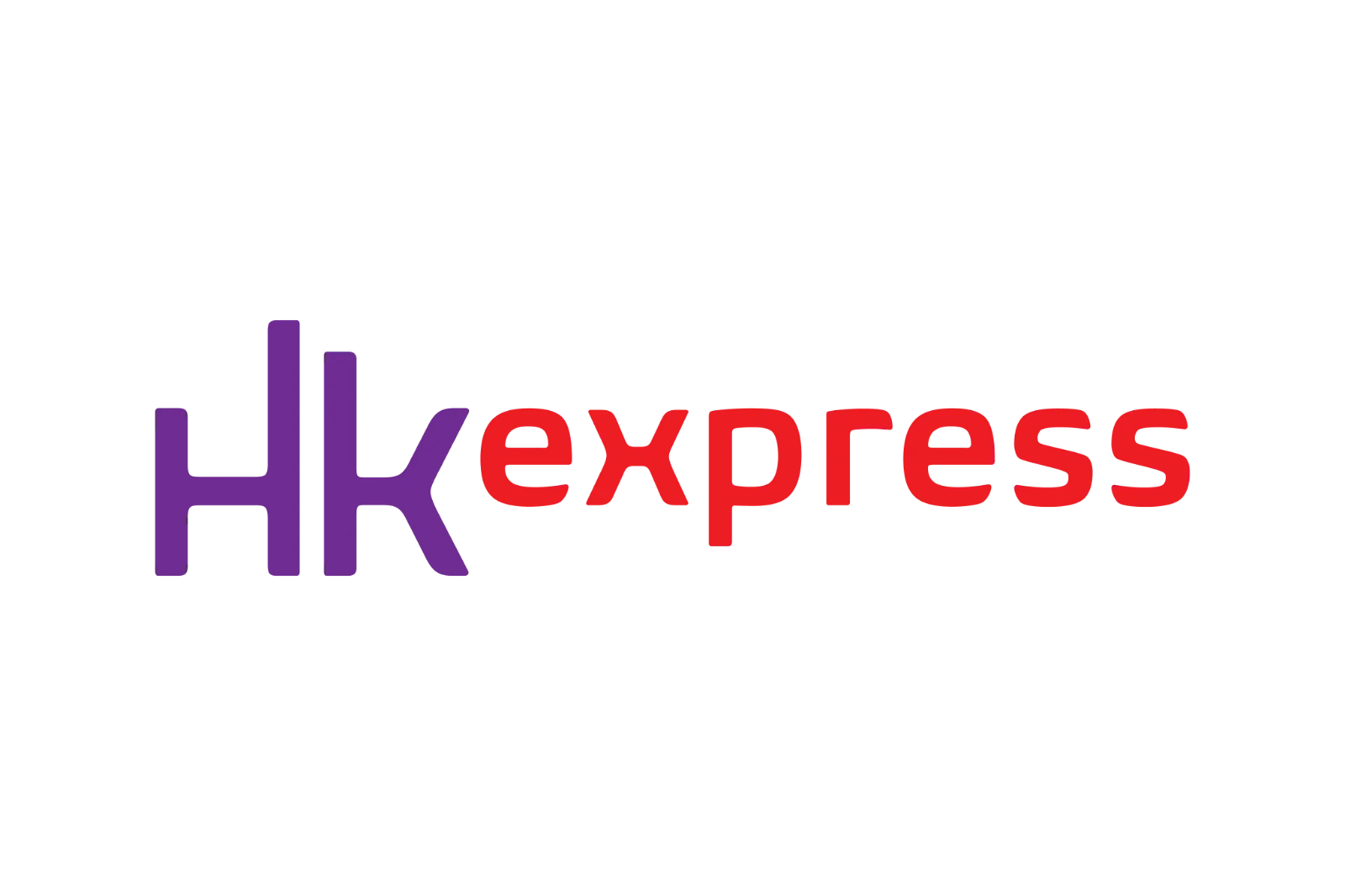 HK Express Wordmark on Black Background Free PNG