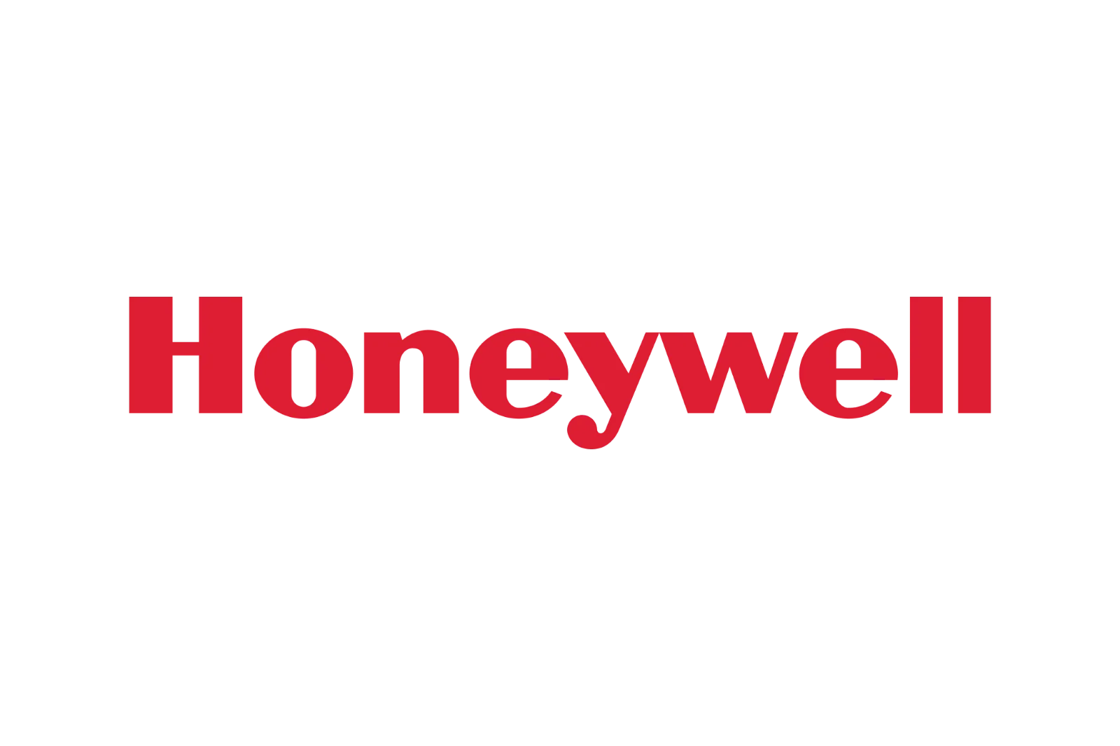 Honeywell Red Wordmark on Black Background Free PNG