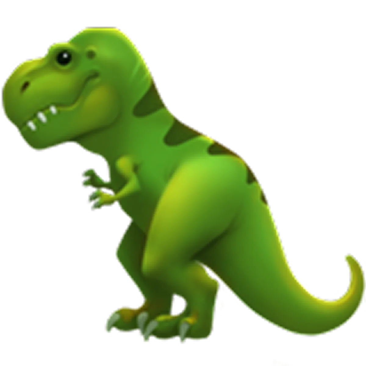 Green Cartoon T-Rex Dinosaur Free PNG