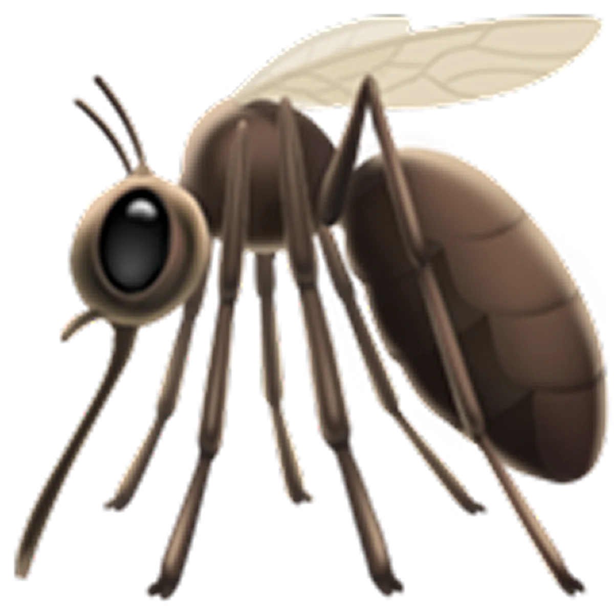 Winged Brown Cartoon Ant Free PNG