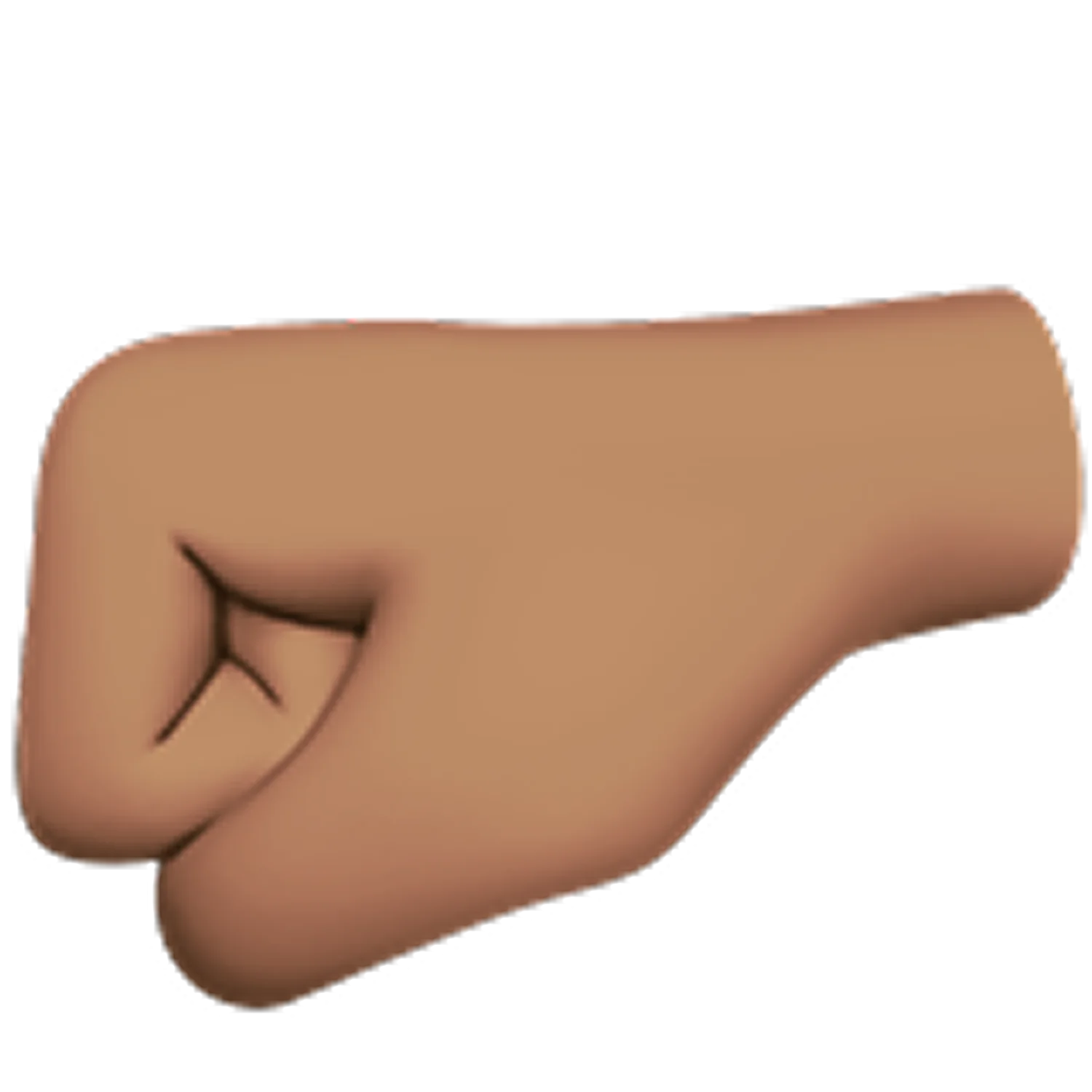 Warm Brown Cartoon Human Ear Free PNG