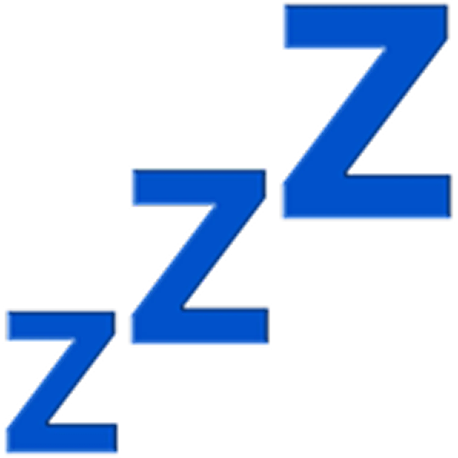 Blue Rising Zigzag Staircase Symbol Free PNG