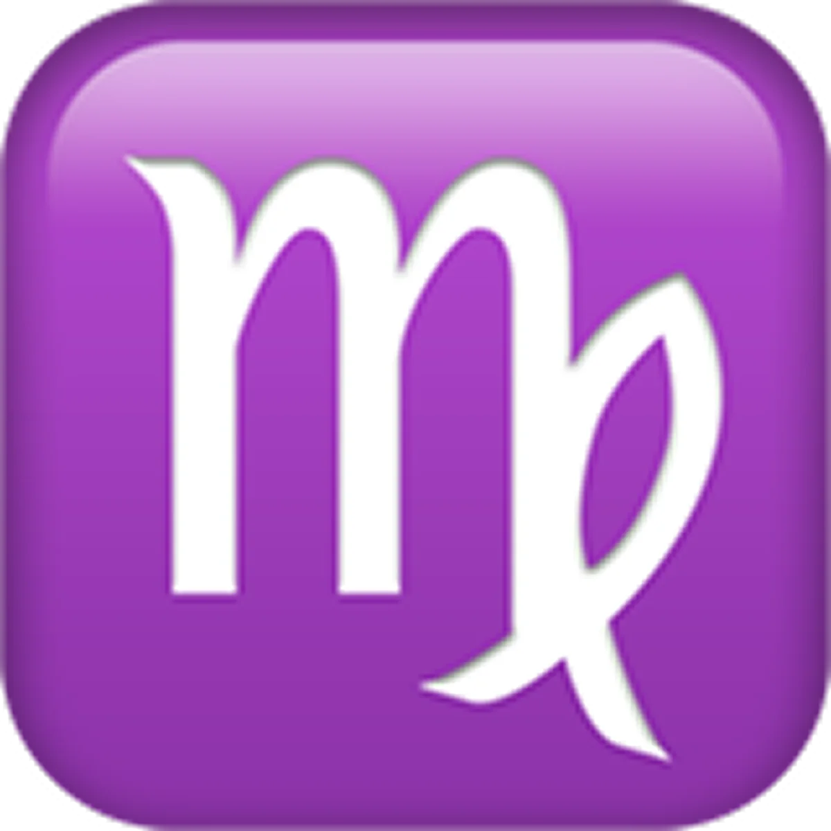 Scorpio Zodiac Symbol on Purple Icon Free PNG