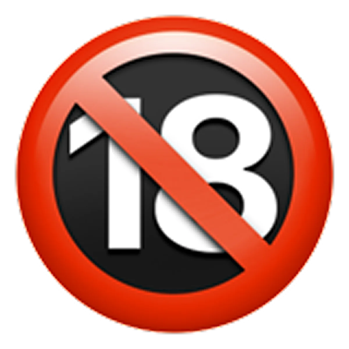Age Restriction No 13 Symbol Free PNG