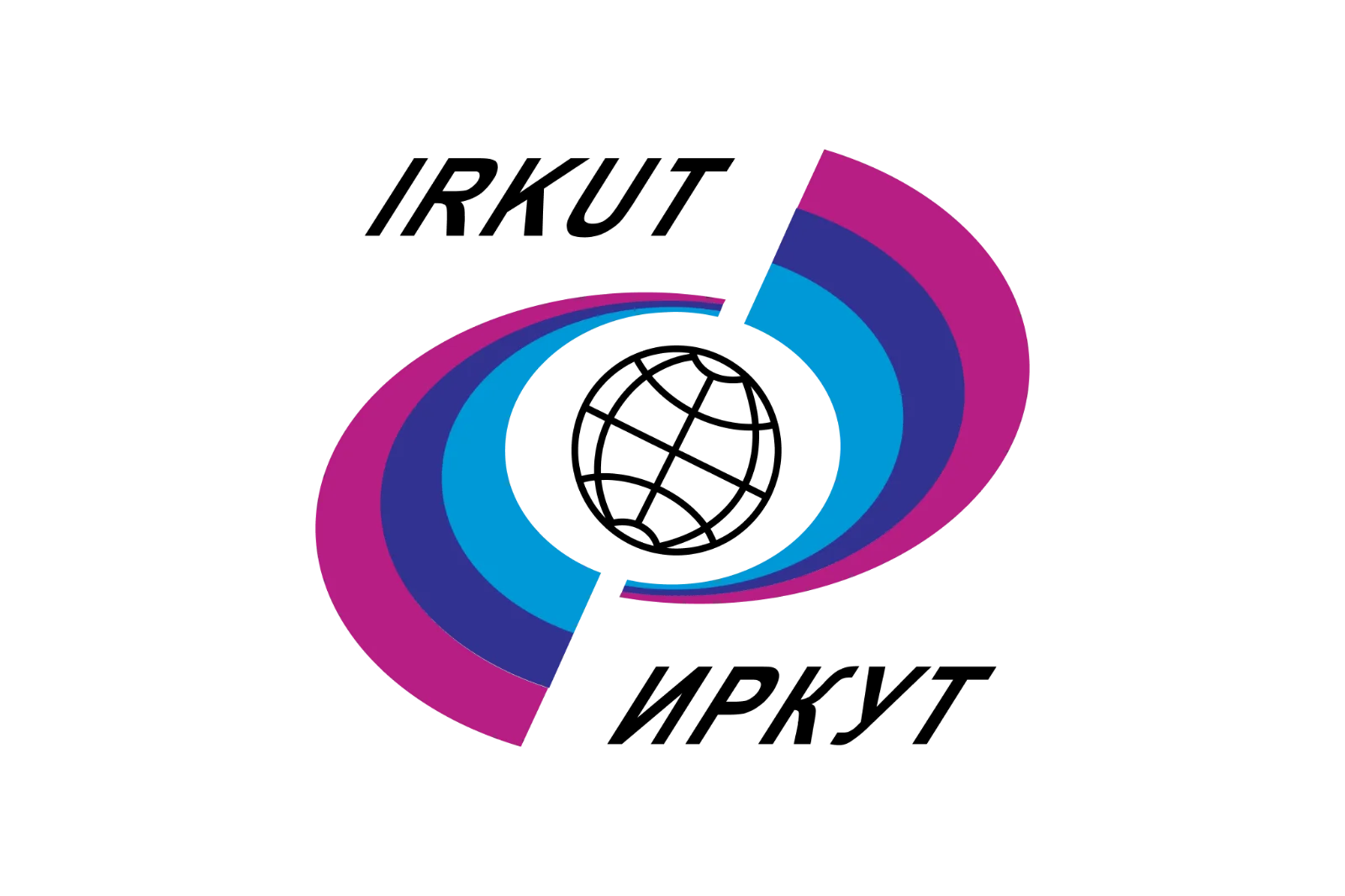 Irkut Corporation Three-Color Emblem Free PNG