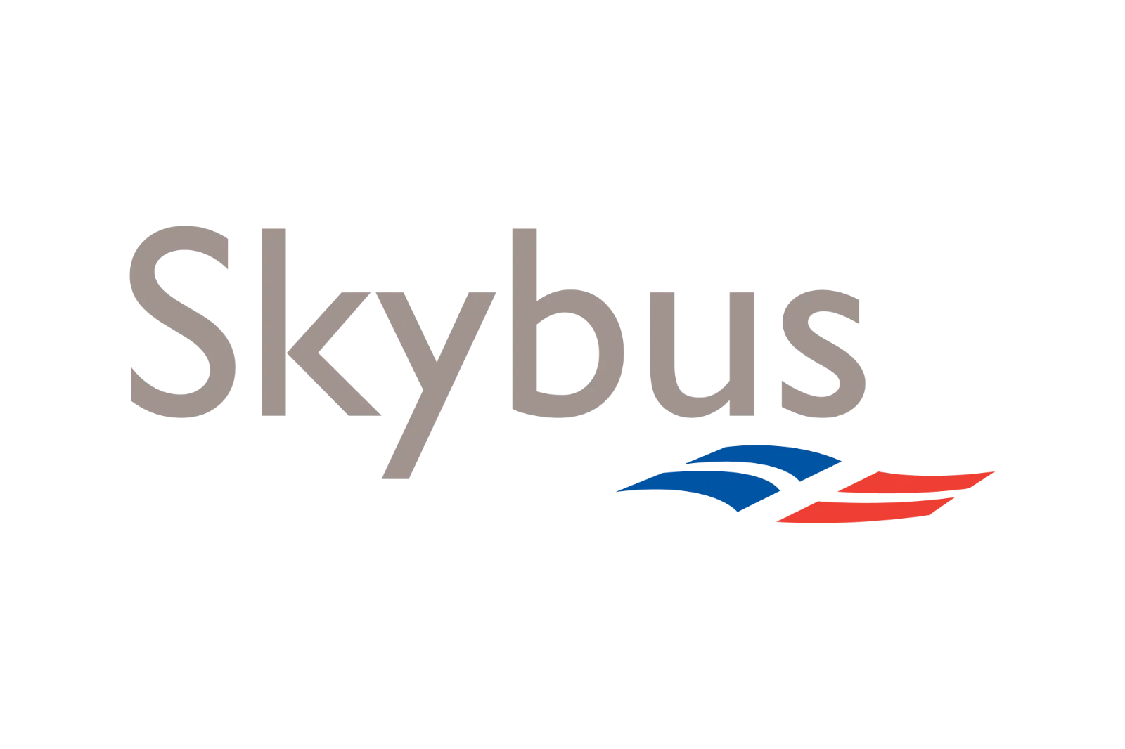 Skybus Wordmark and Wave Emblem Free PNG
