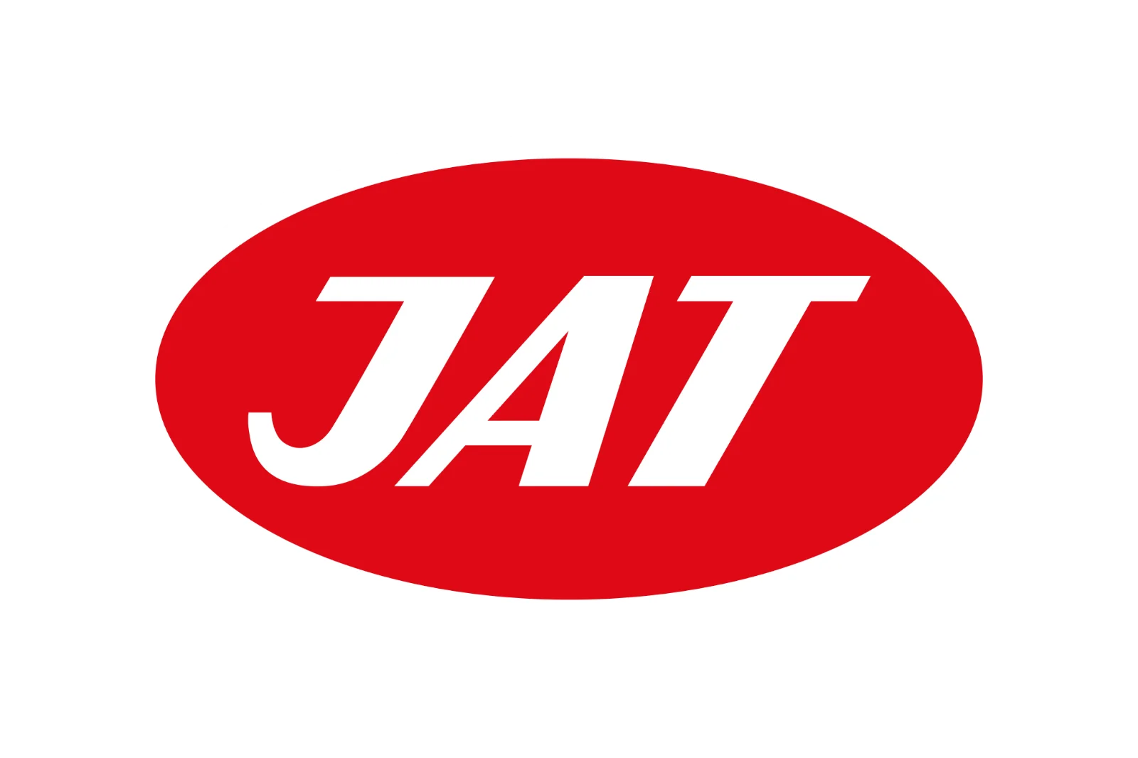 JAT Airways Red and White Logo Free PNG