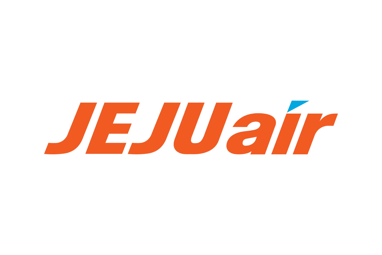 Jeju Air Orange Wordmark Logo Free PNG