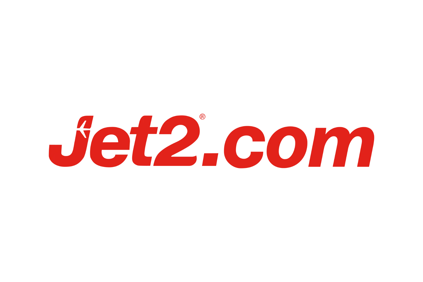 Jet2.com Red Wordmark Logo Free PNG