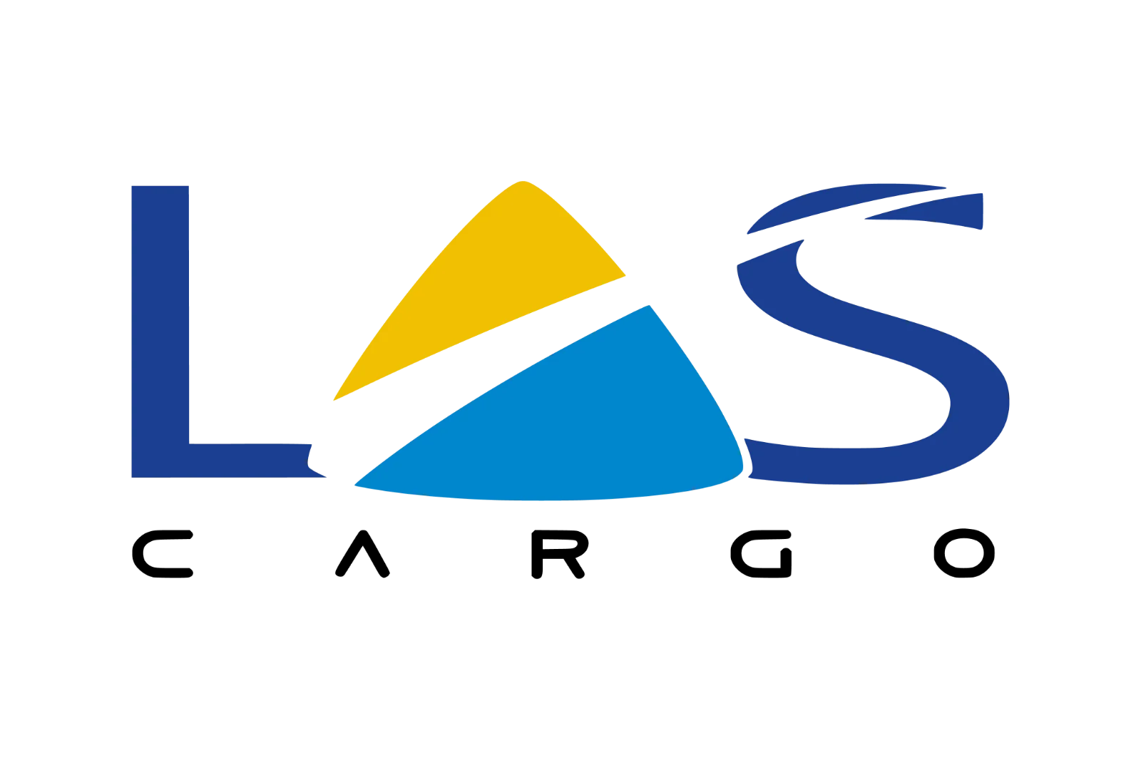 LAS Airline Logo in Blue and Yellow Free PNG