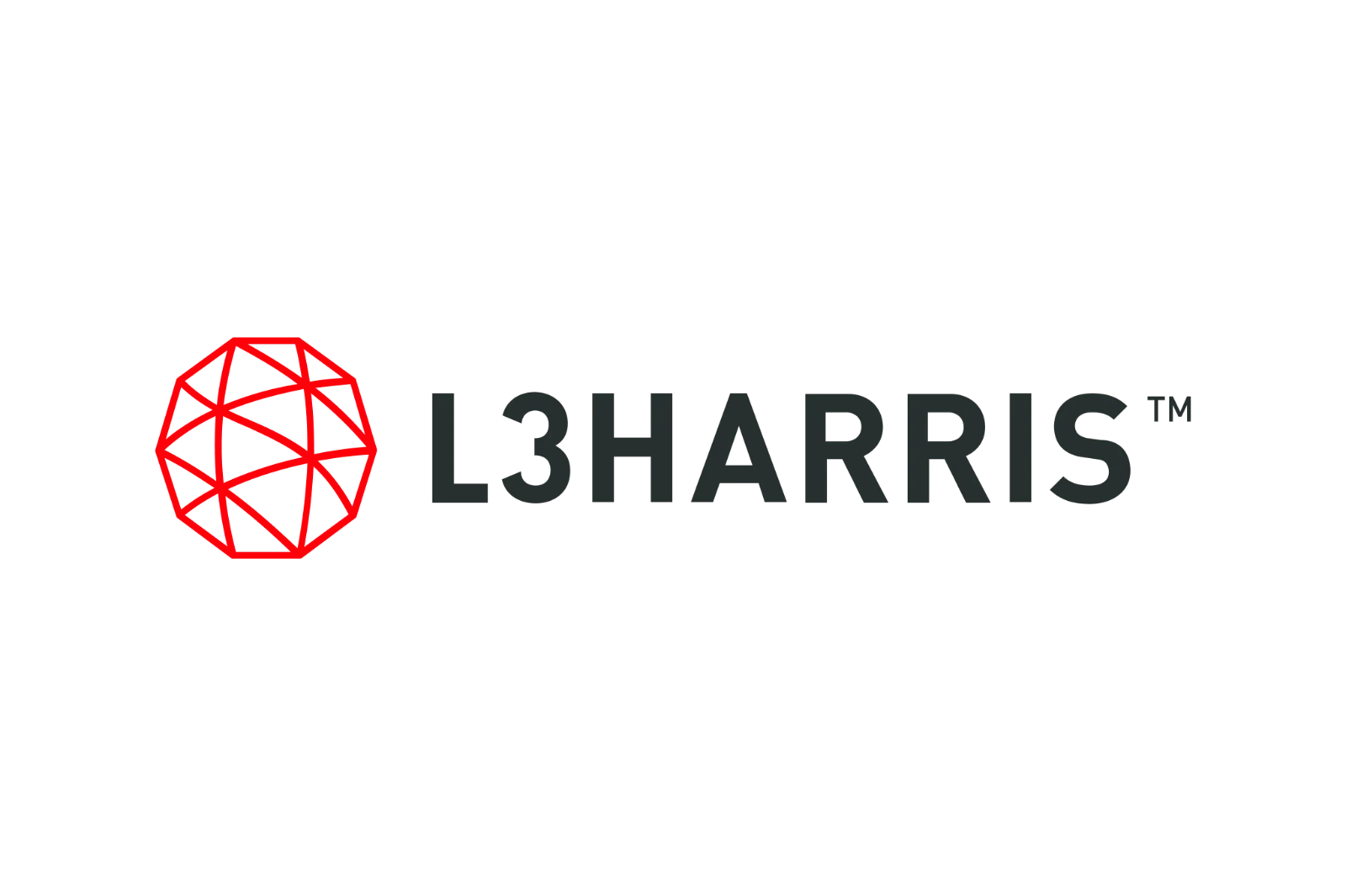 L3Harris Technologies Logo on Black Background - Free PNG