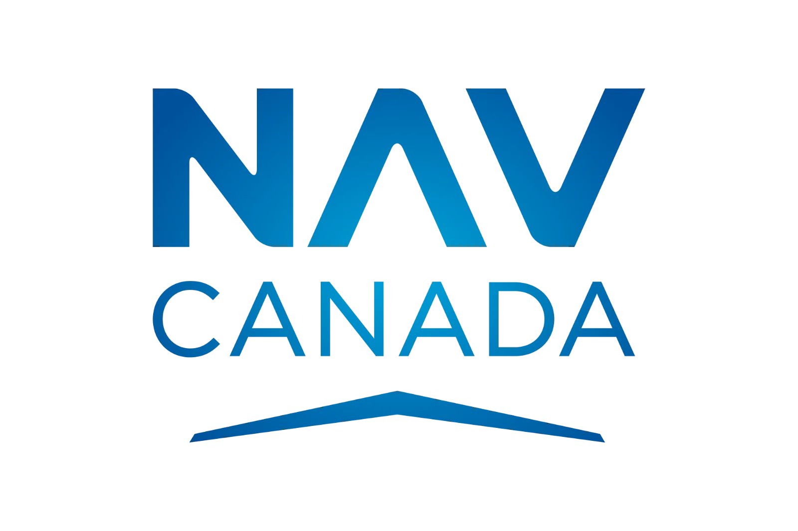 NAV CANADA Blue Wordmark Free PNG