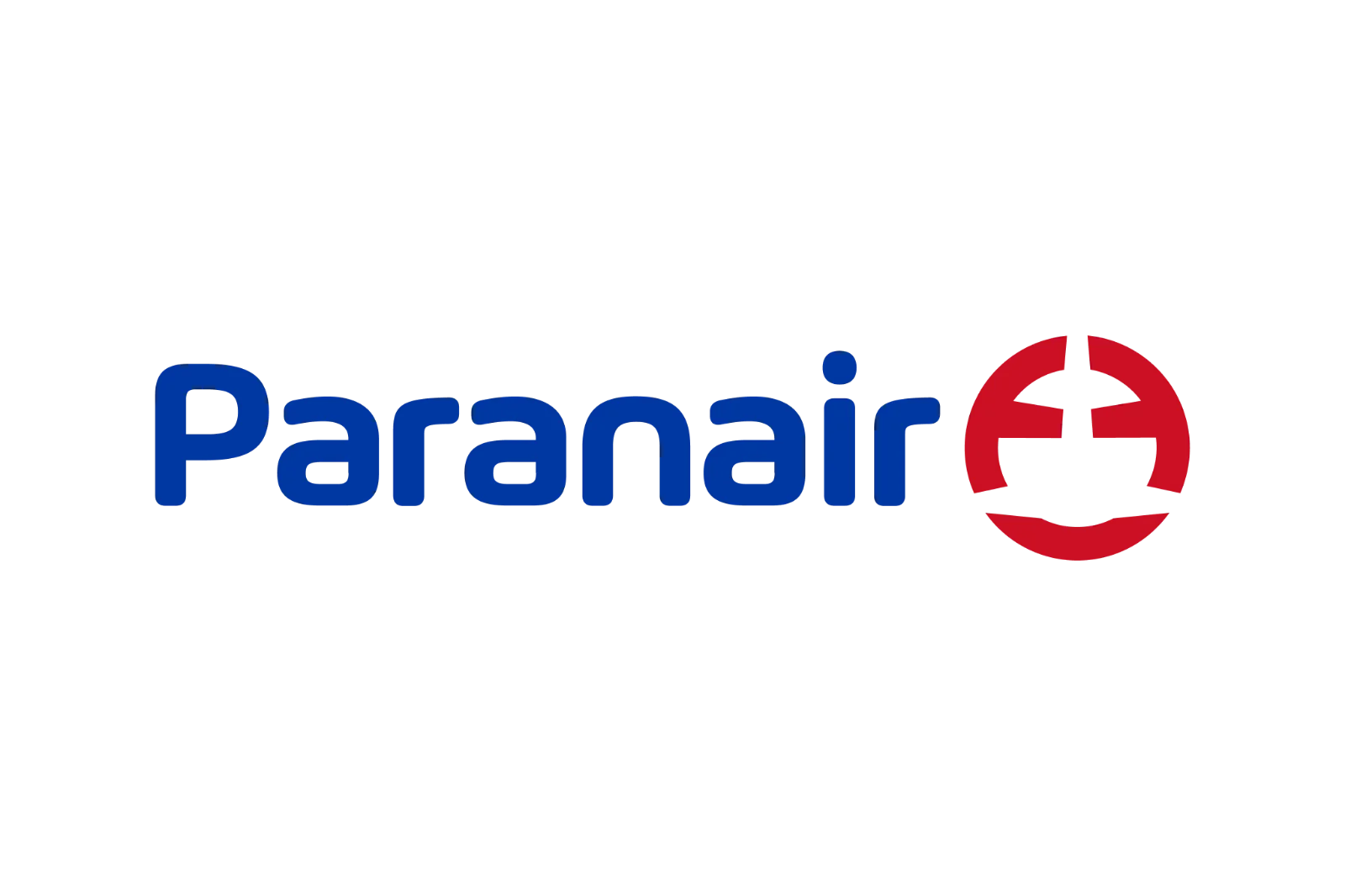 Paranair Blue Wordmark and Red Aviation Emblem Free PNG