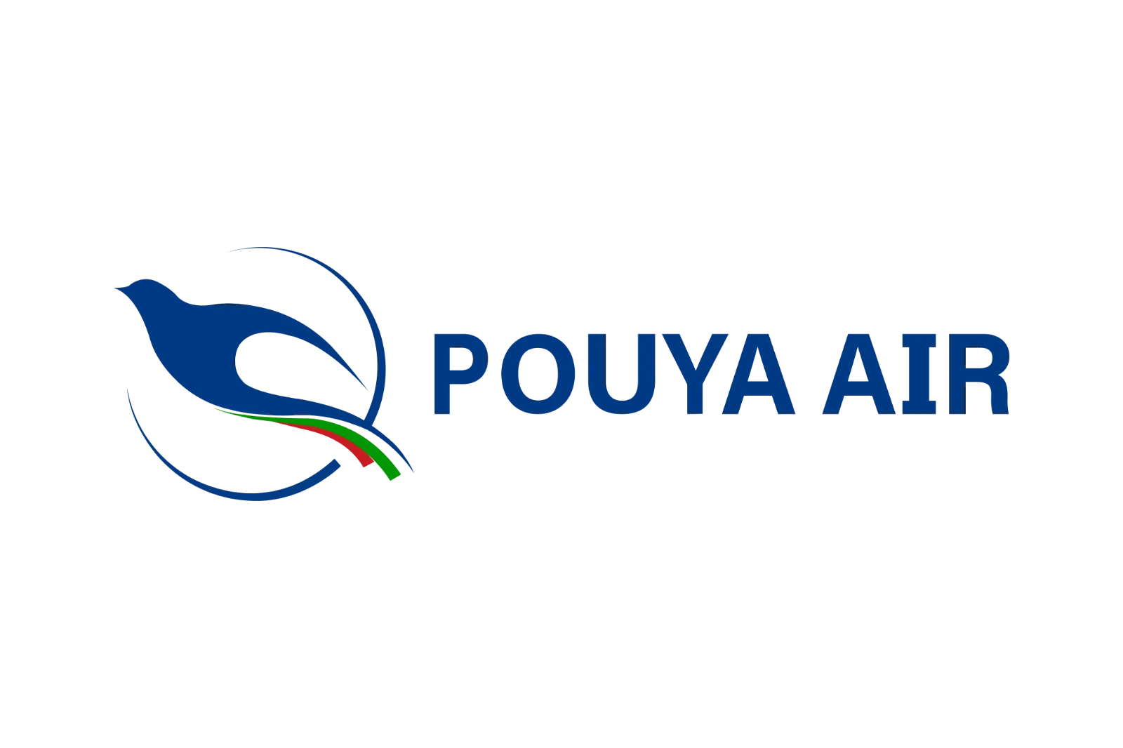 Pouya Air Bird Logo with Free PNG