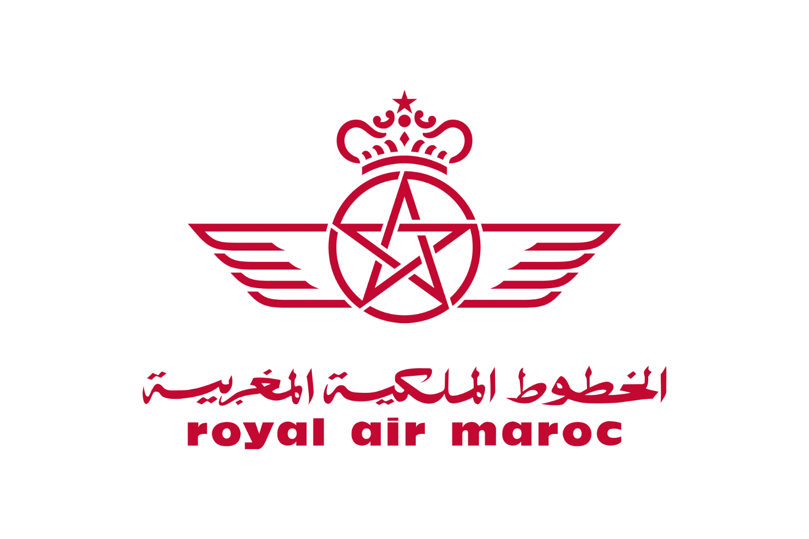 Royal Air Maroc Crown and Winged Emblem Free PNG