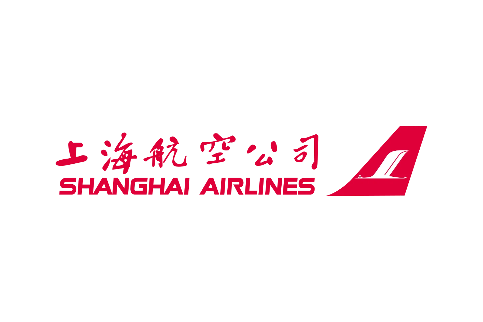 Shanghai Airlines Logo with Wing Emblem Free PNG