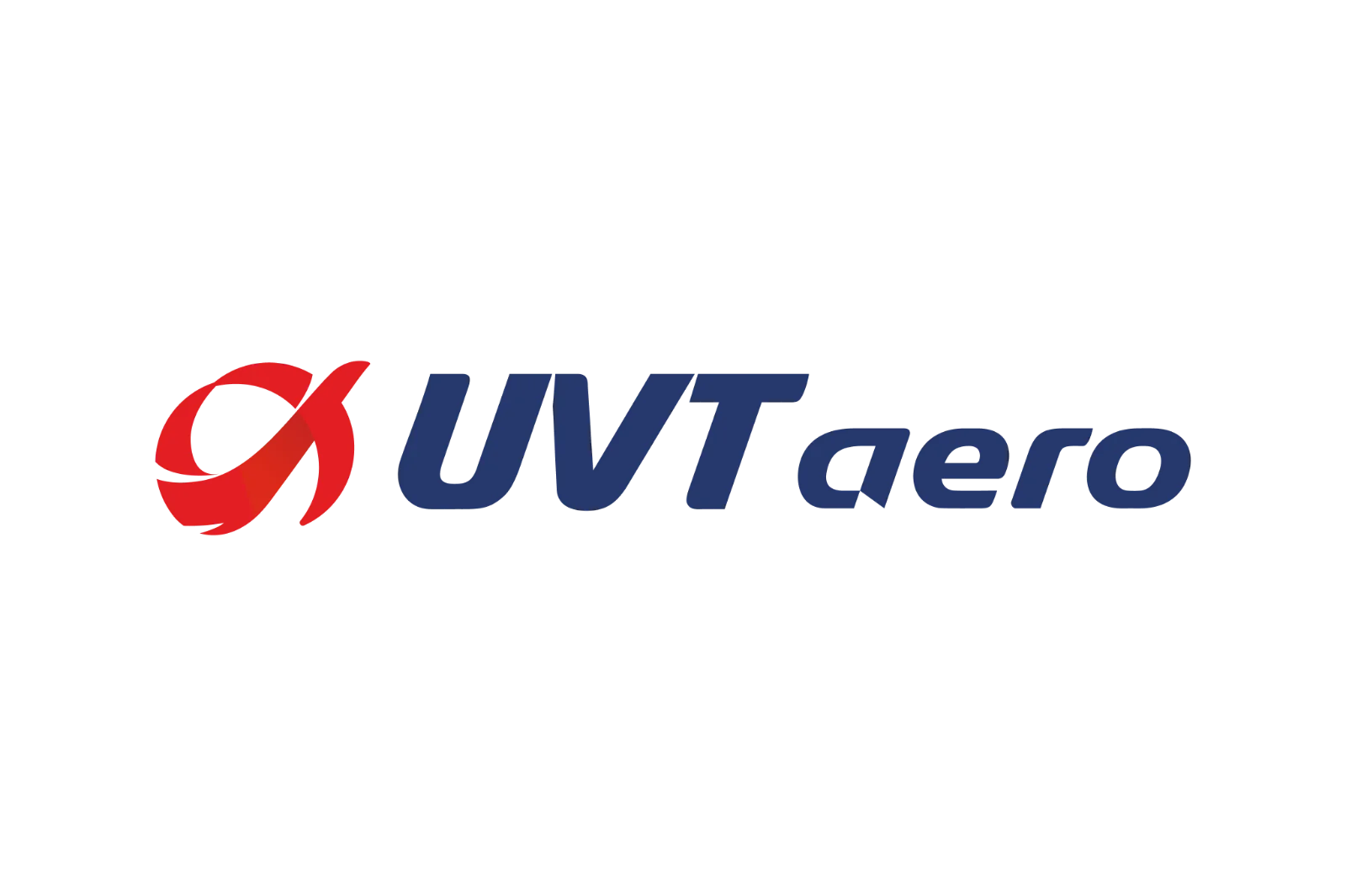 UVT Aero Logo with Red Emblem and Blue Text | Free PNG