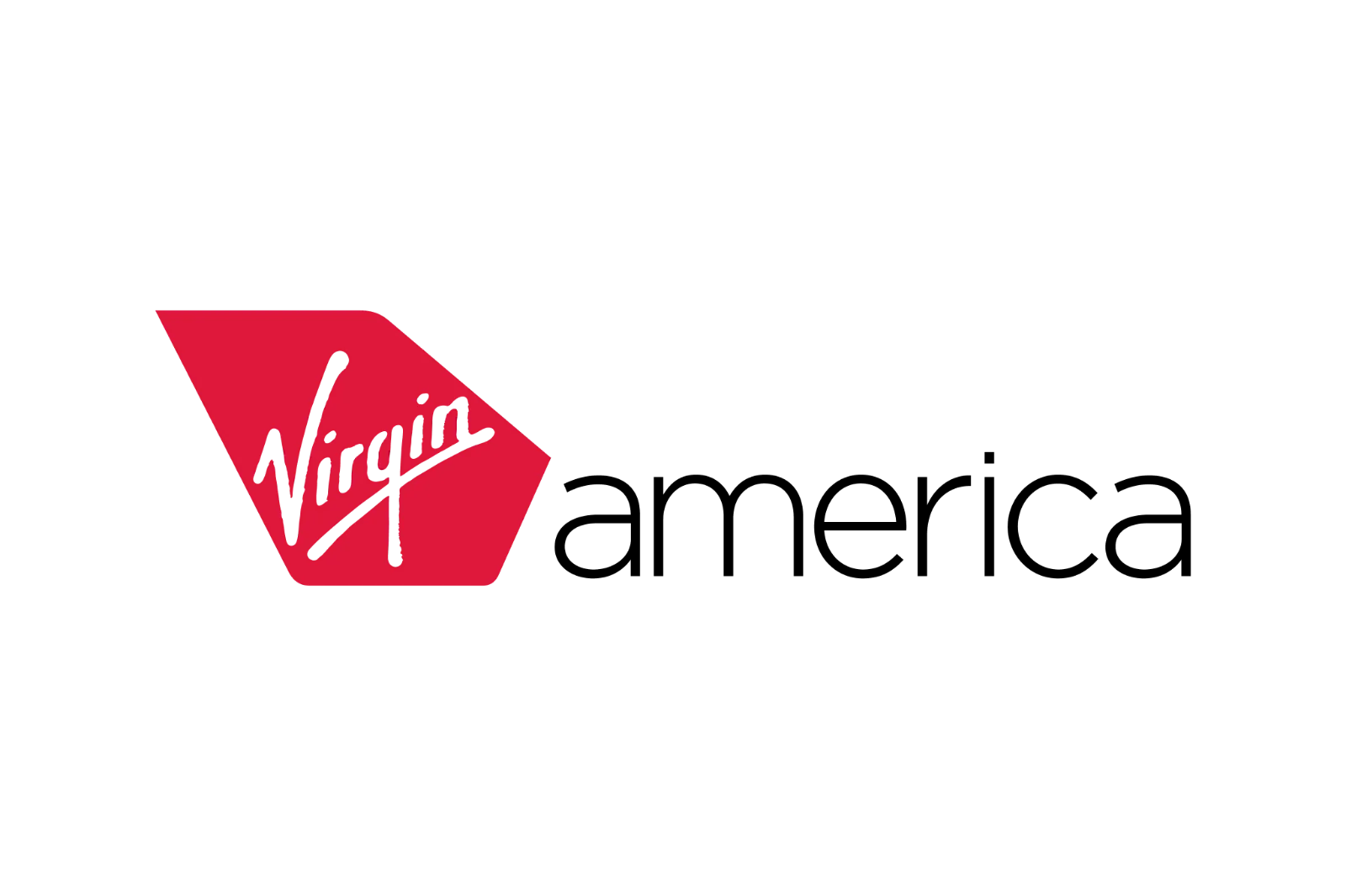 Virgin America Red Emblem Free PNG