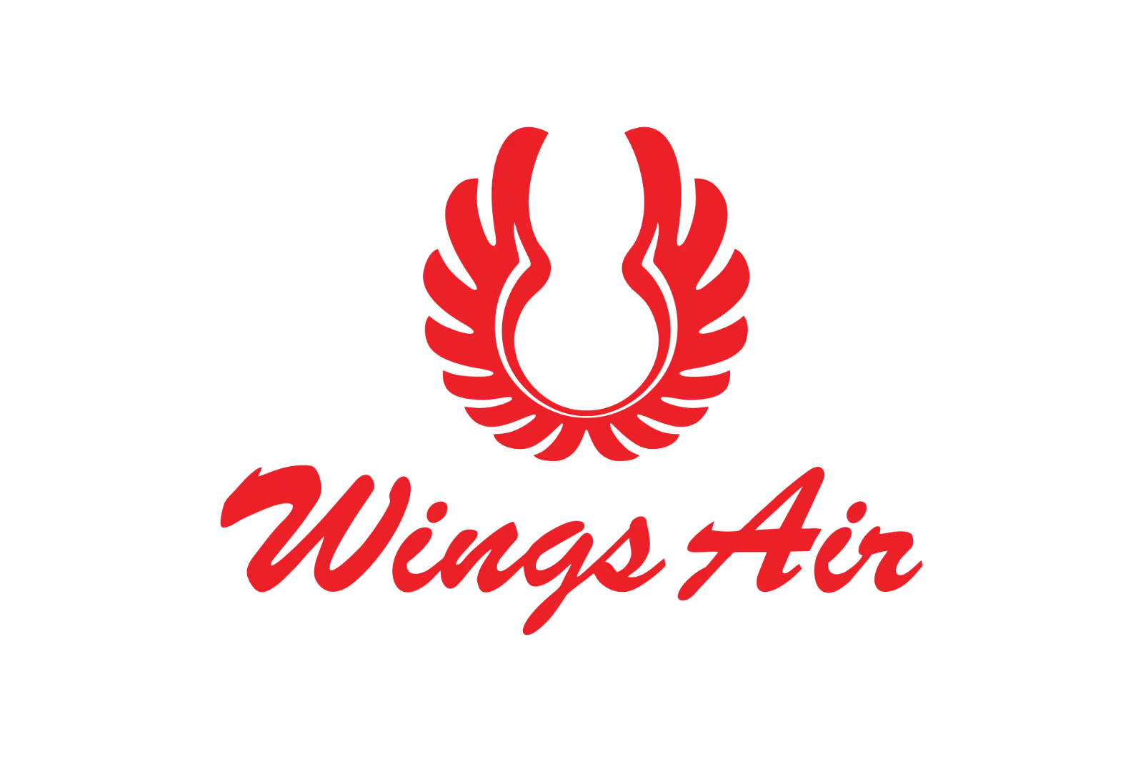 Wings Air Red Wing Emblem Logo Free PNG