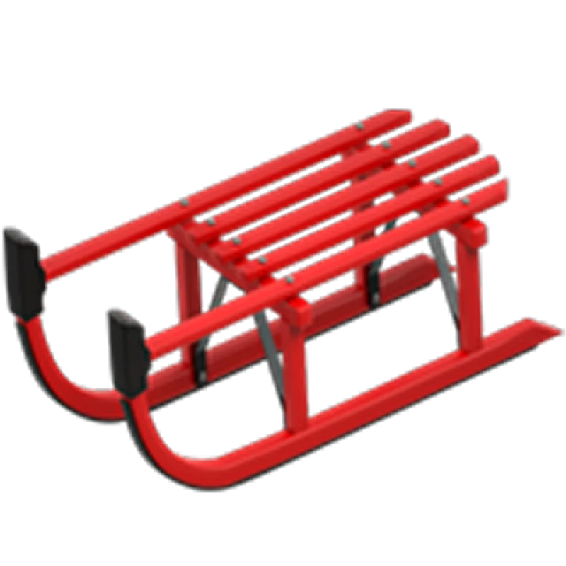Red Slatted Picnic Table Free PNG