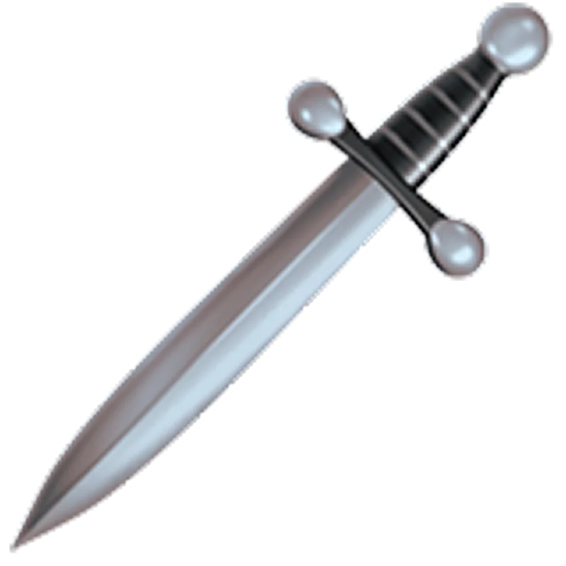 Silver Medieval Sword Icon Free PNG