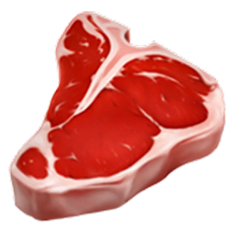 Raw Beef Steak Cut Free PNG