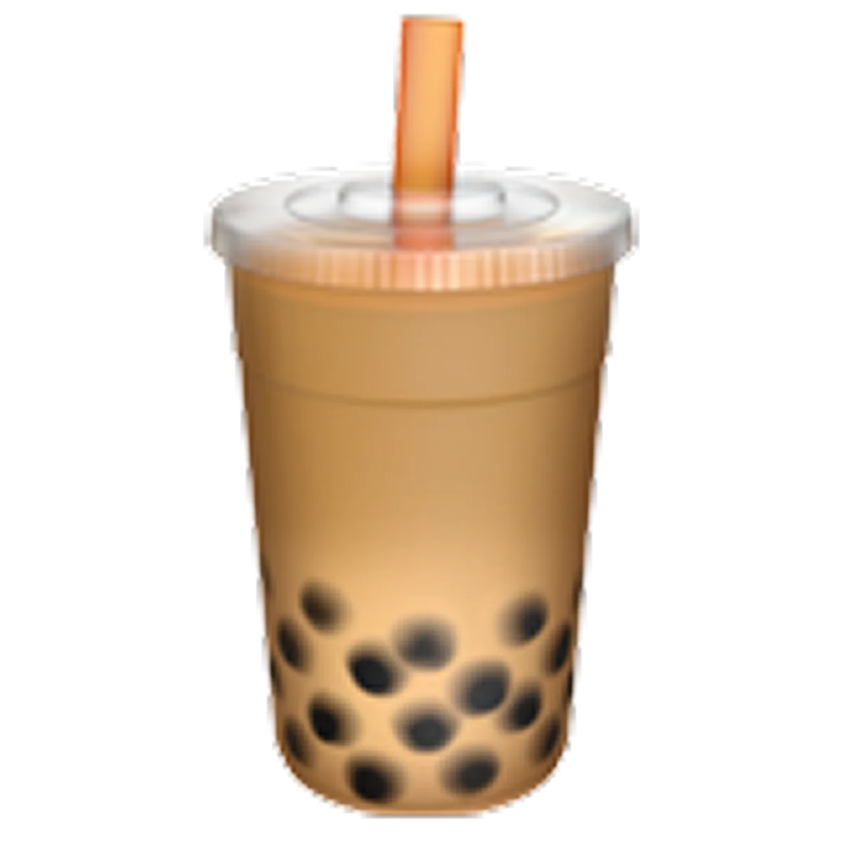 Free PNG Bubble Tea Cup with Tapioca Pearls