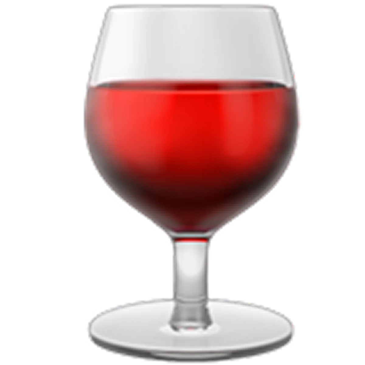 Stemmed Glass of Red Wine Free PNG