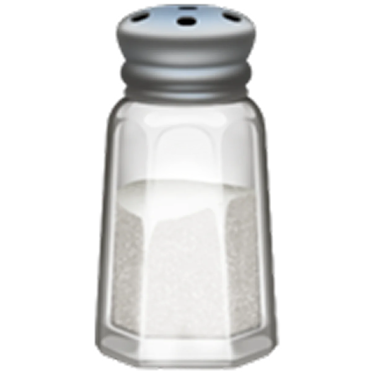 Free PNG of a Glass Salt Shaker