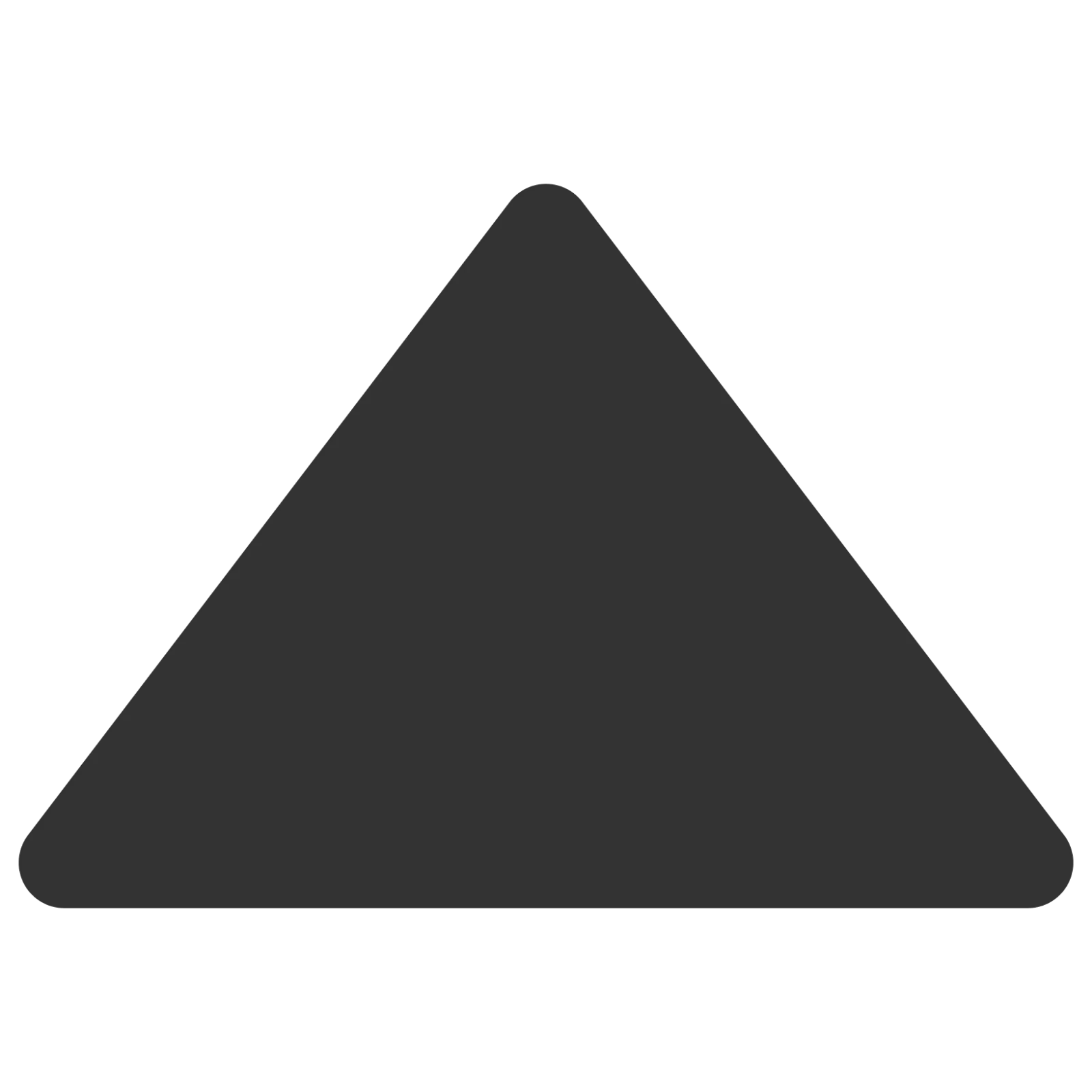 Upward Caret Icon Free PNG