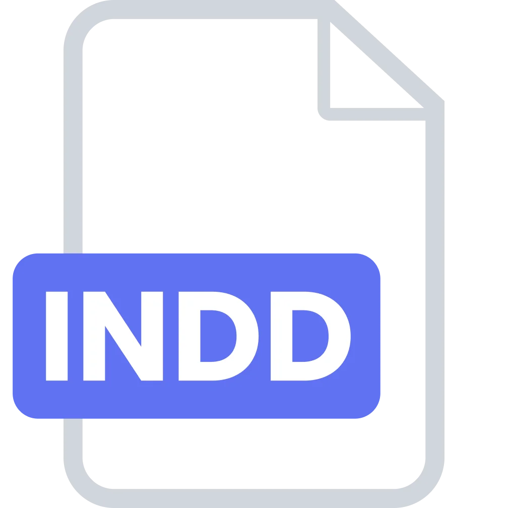 INDD Document Icon Free PNG