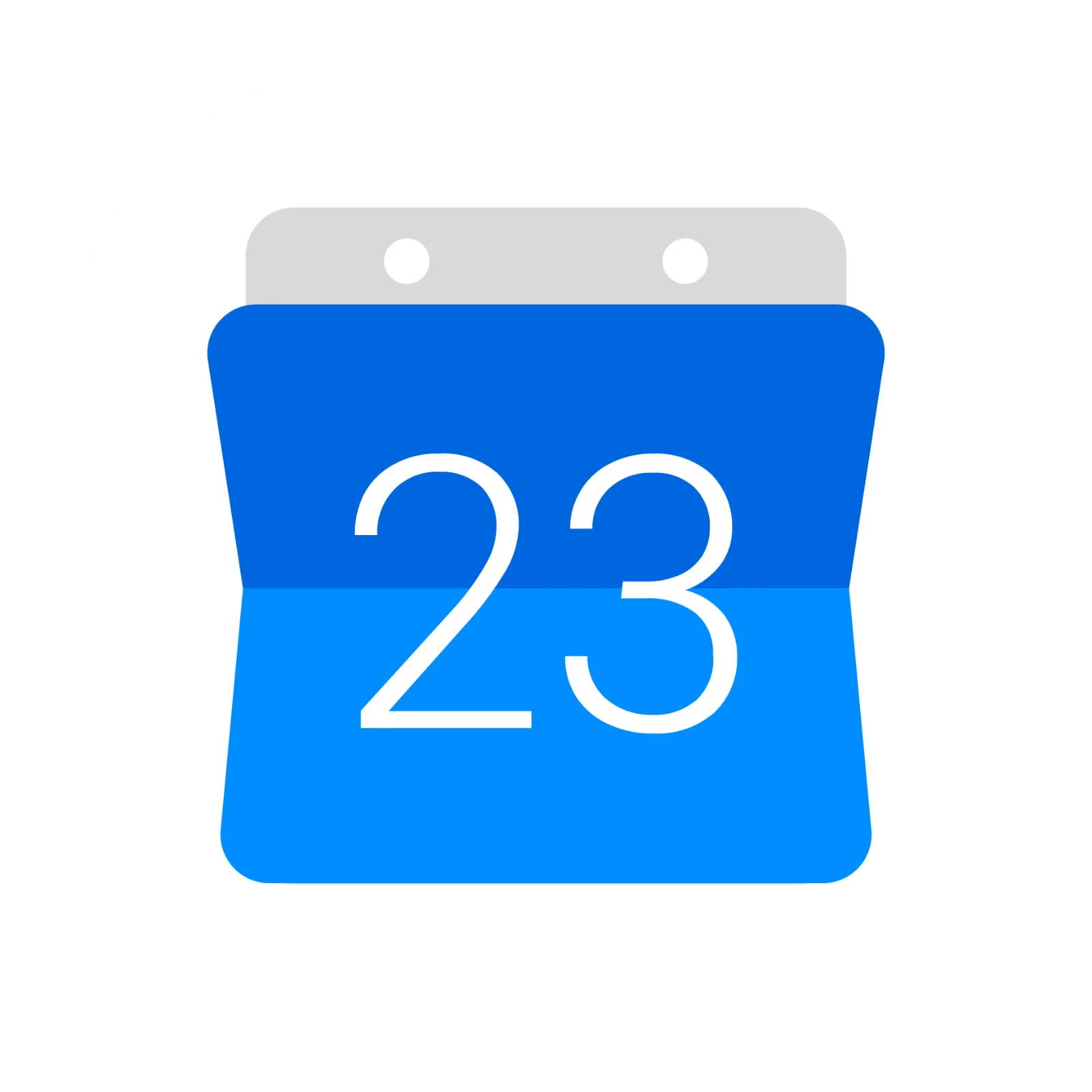 Google Calendar Icon with 23 – Free PNG