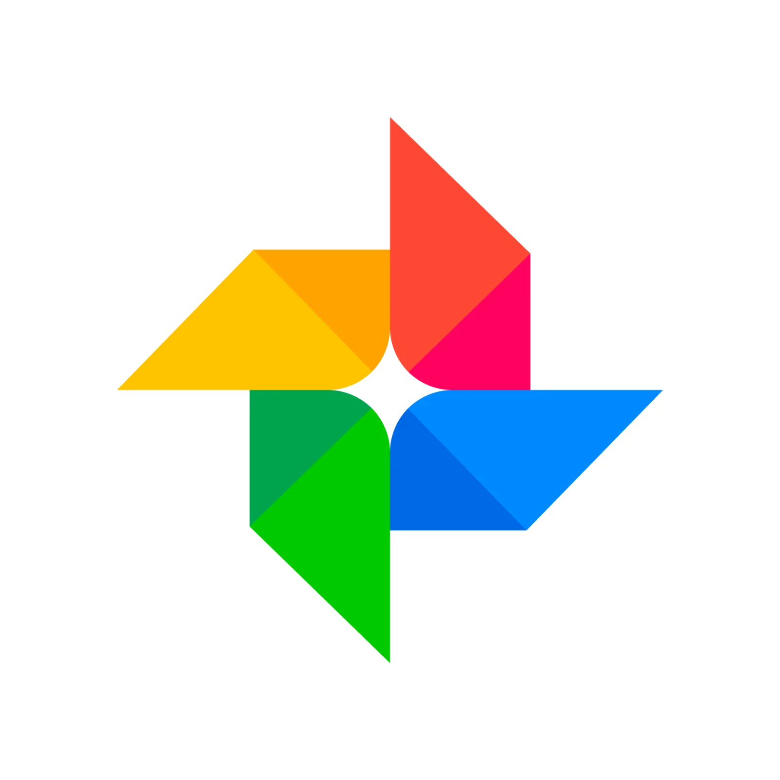 Google Photos Colorful Logo Free PNG