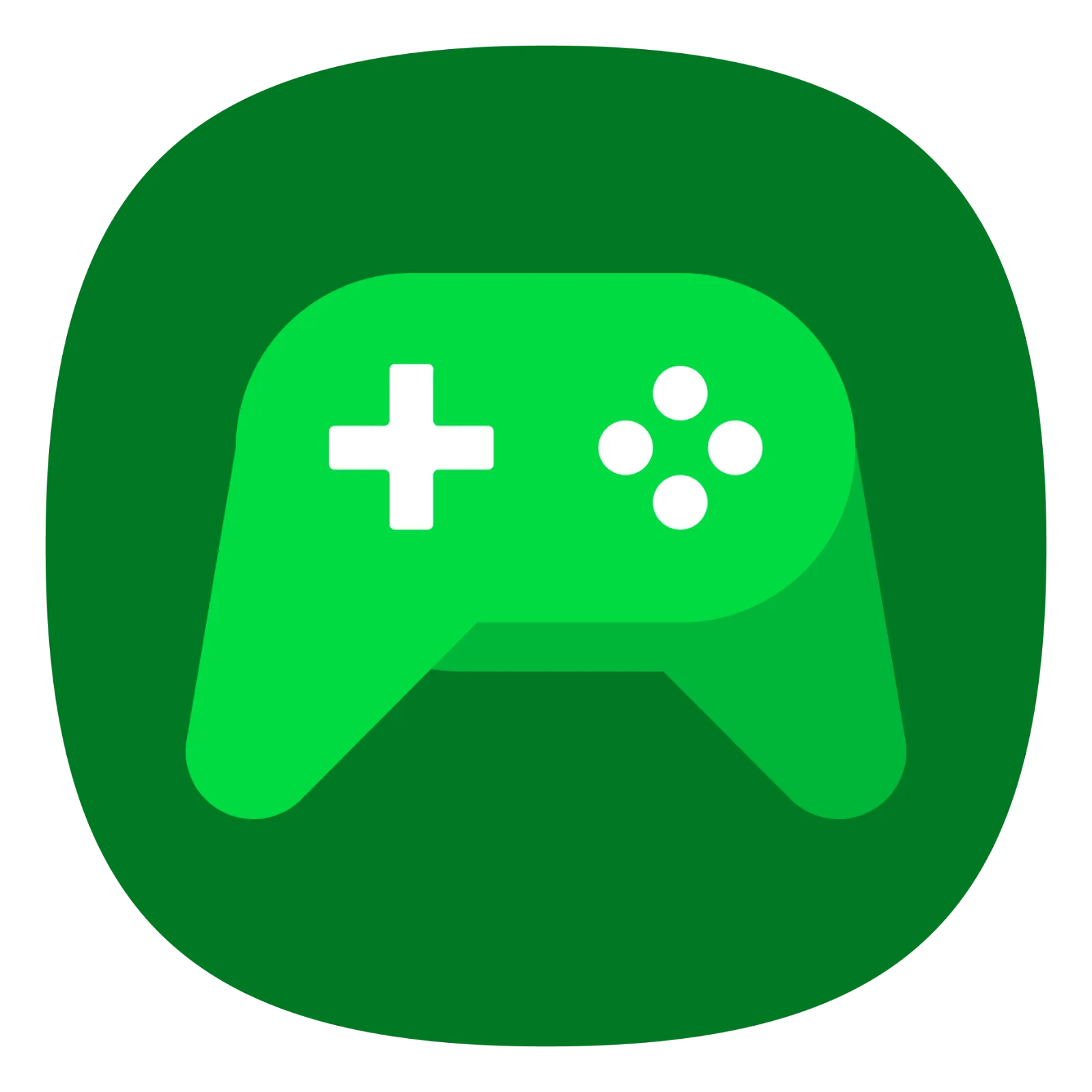 Google Play Games Green Controller Icon Free PNG