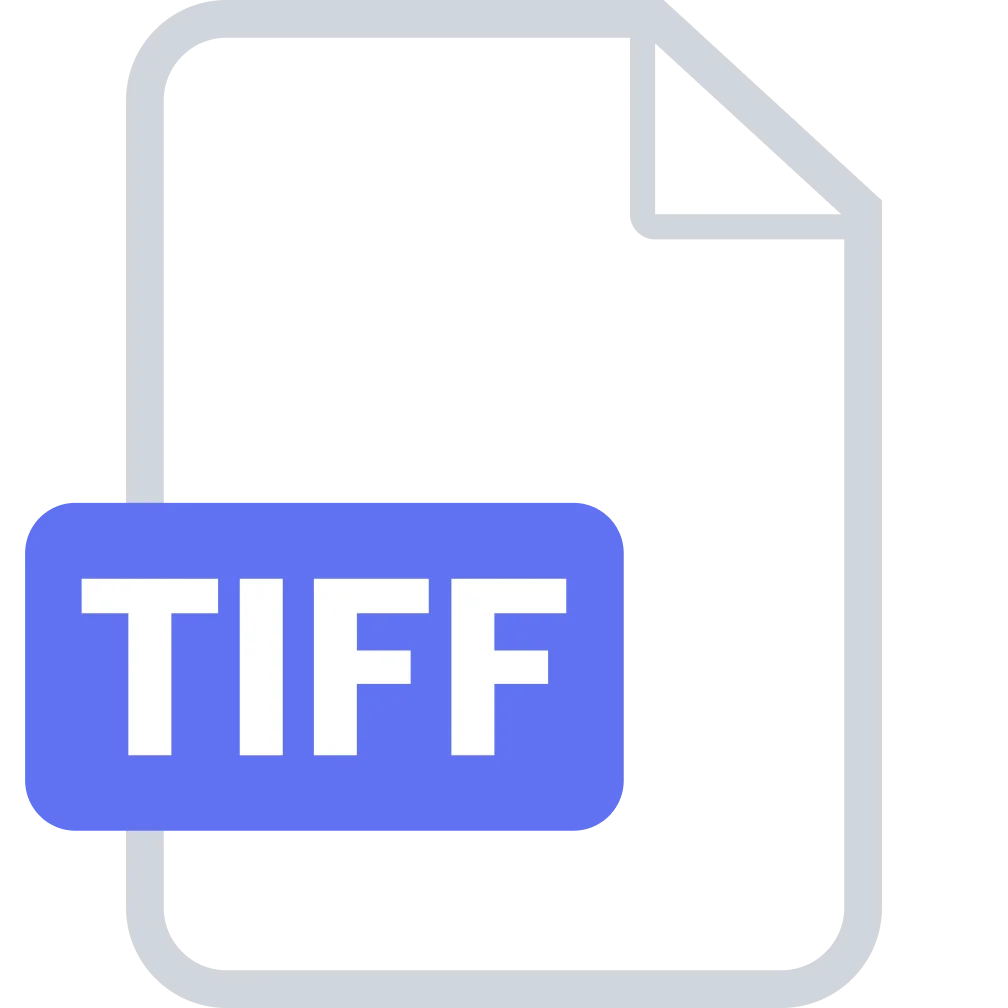 TIFF File Format Document Icon Free PNG