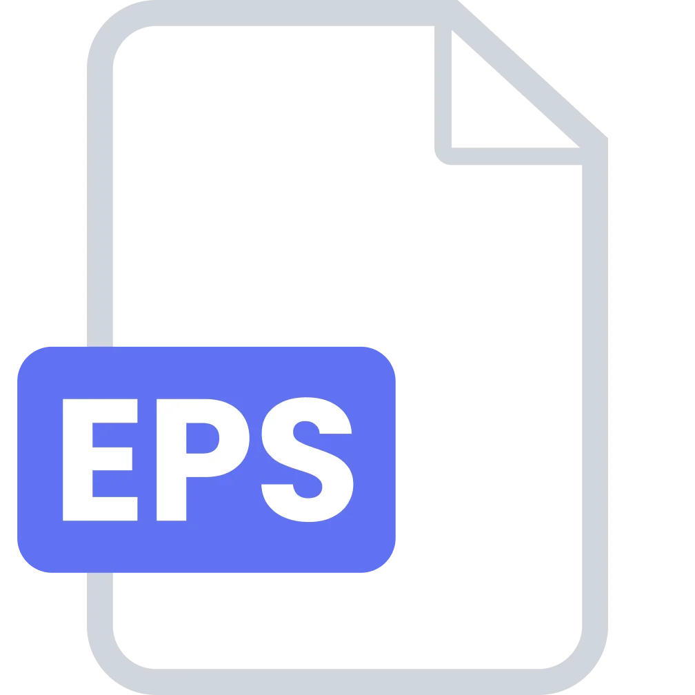 EPS File Document Icon Free PNG