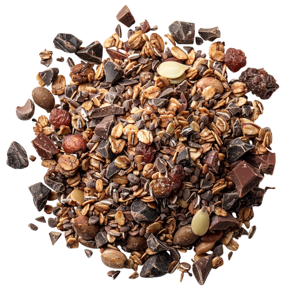 Free PNG Pile of Chocolate Granola and Trail Mix