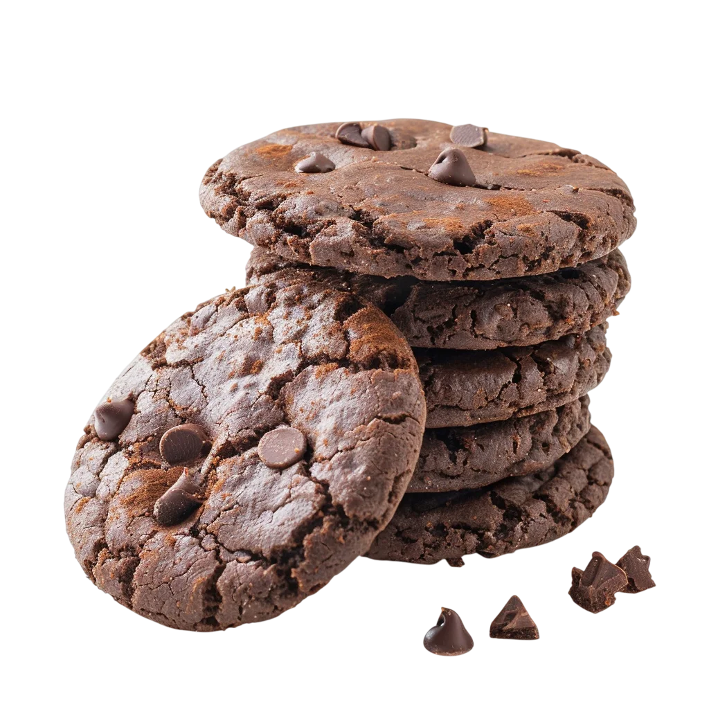 Stack of Chocolate Chip Cookies Free PNG