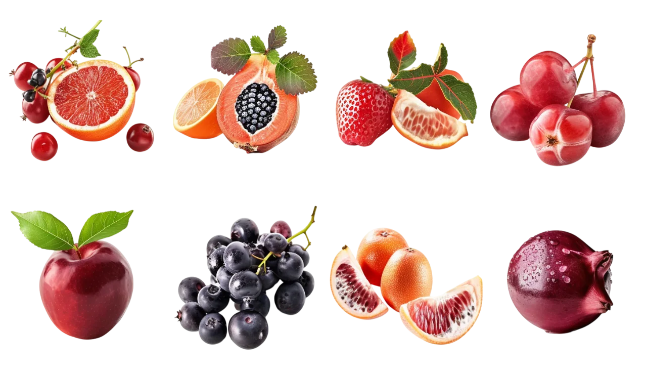 Fresh Fruit Assortment Cutouts – Free PNG