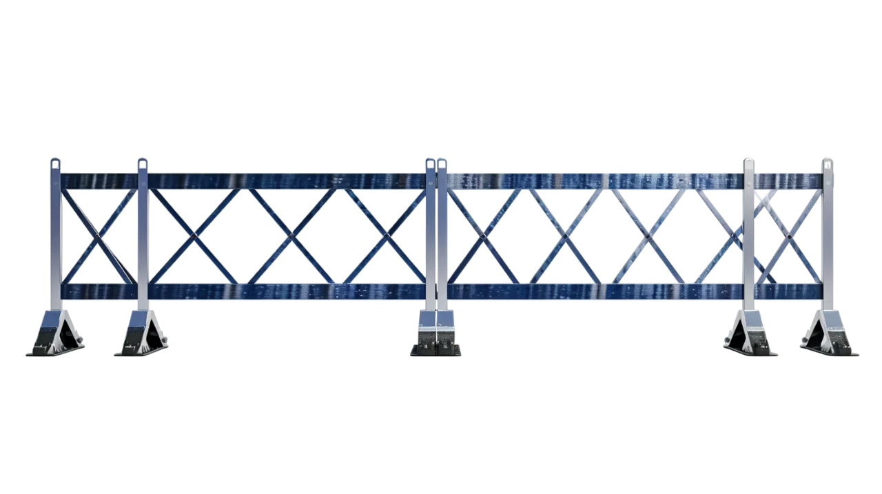 Metal Truss Crowd Barrier Free PNG