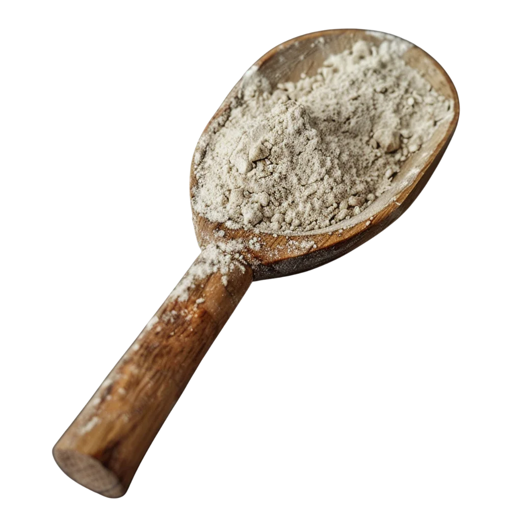 Wooden Spoon Heaped with Flour | Free PNG