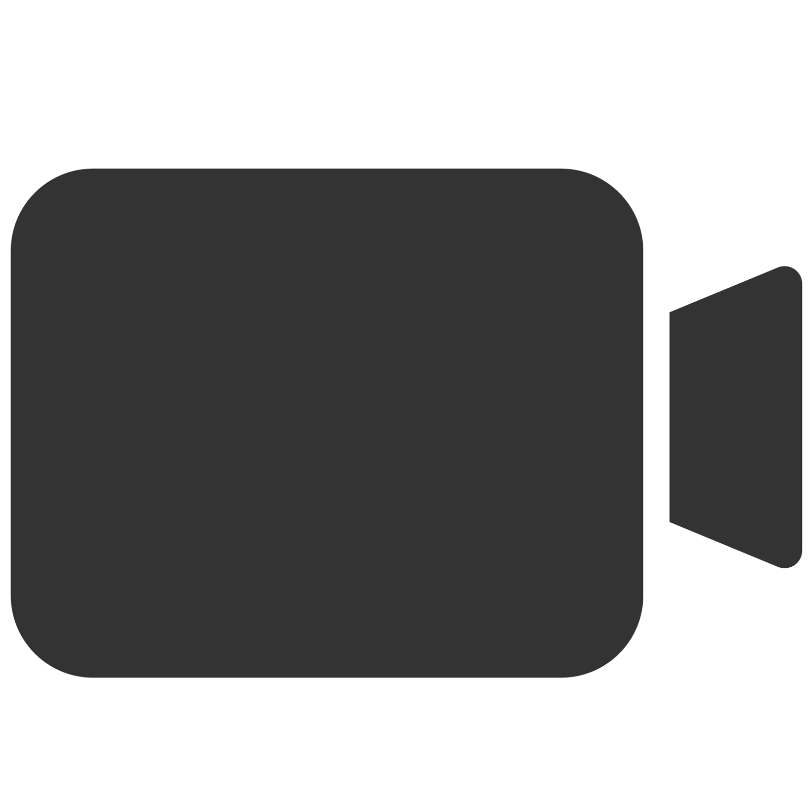 Video Camera Silhouette Free PNG