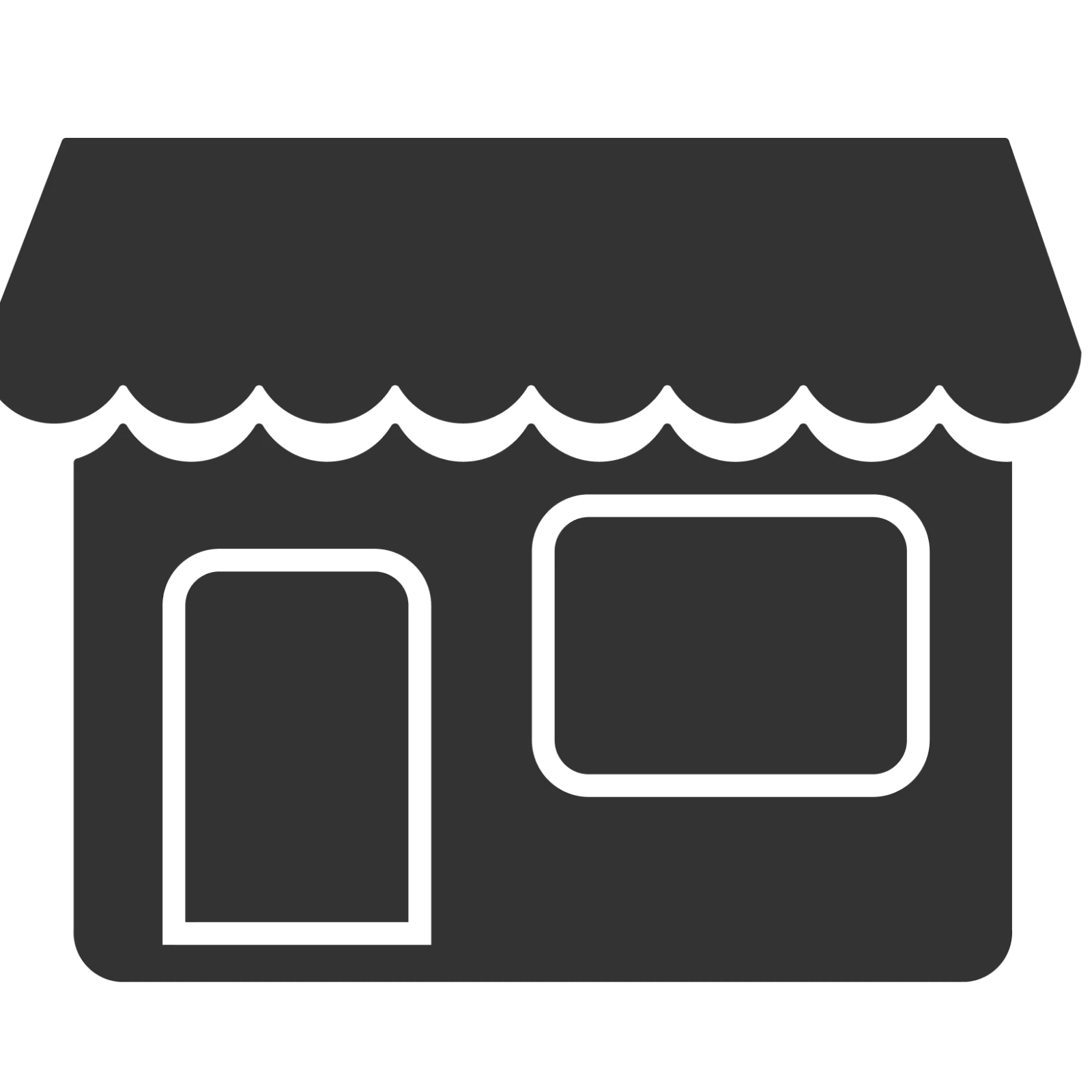 Simple Storefront Icon Free PNG