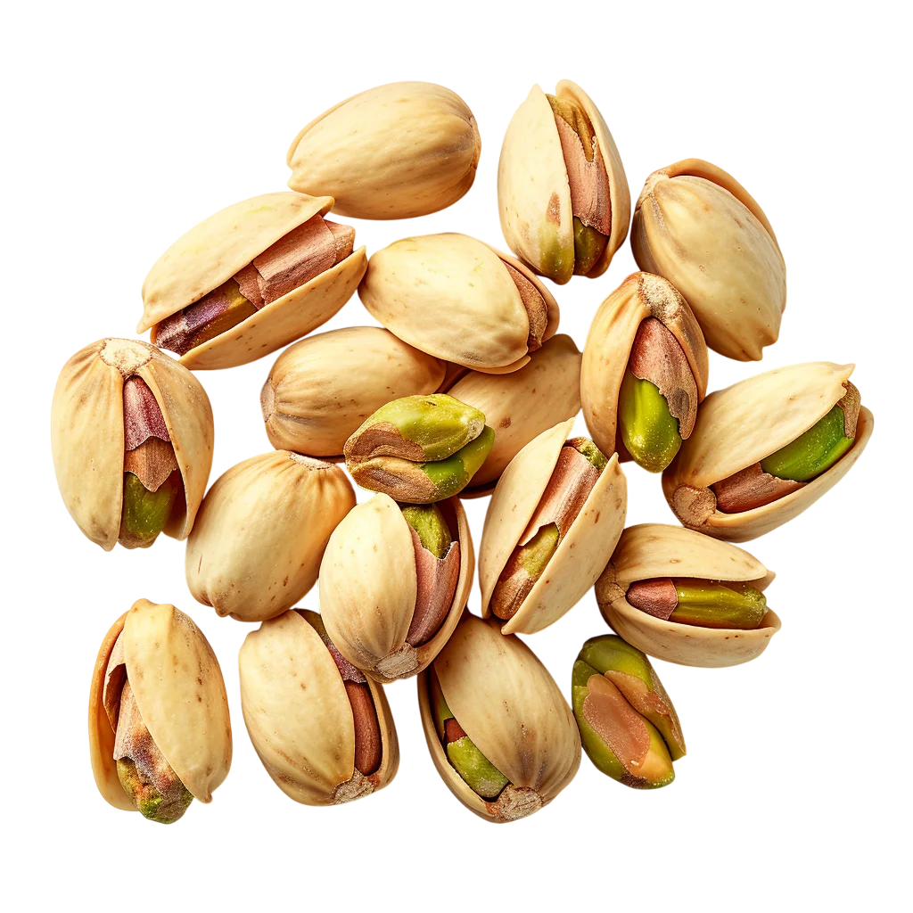 Realistic Open-Shell Pistachios Free PNG
